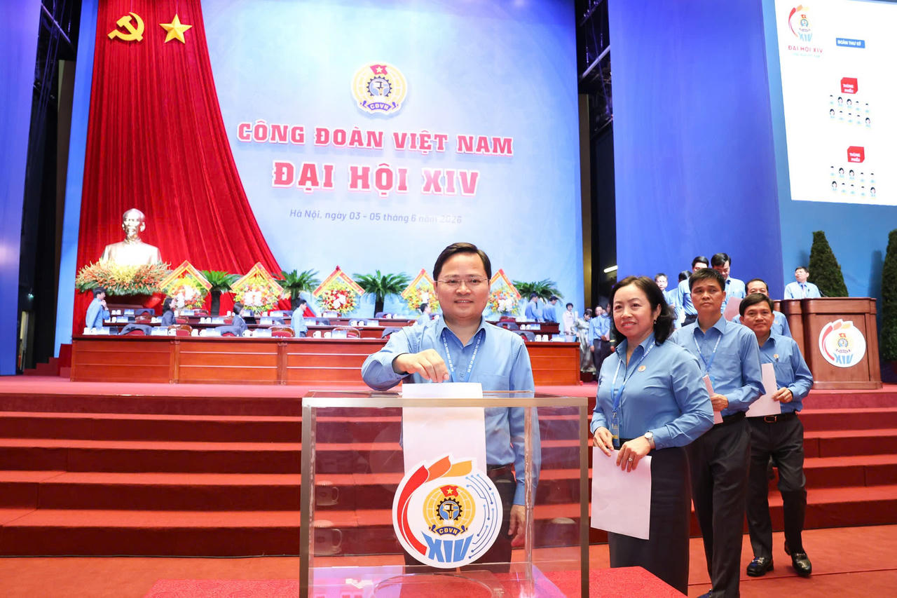 Bế mạc Đại hội XIV Công đoàn Việt Nam nhiệm kỳ 2026-2031