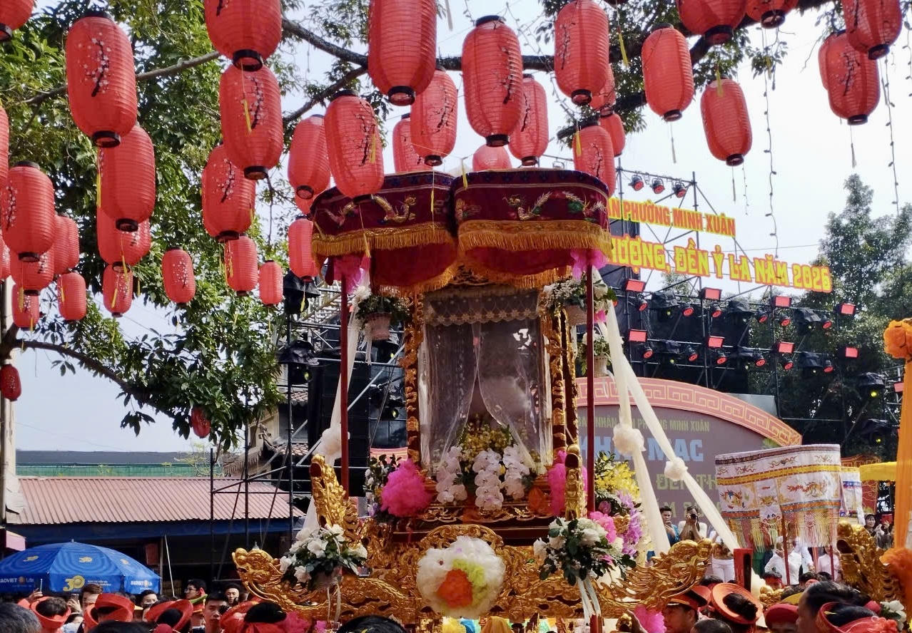 Kiệu Mẫu Ỷ La. (Ảnh: PMX)