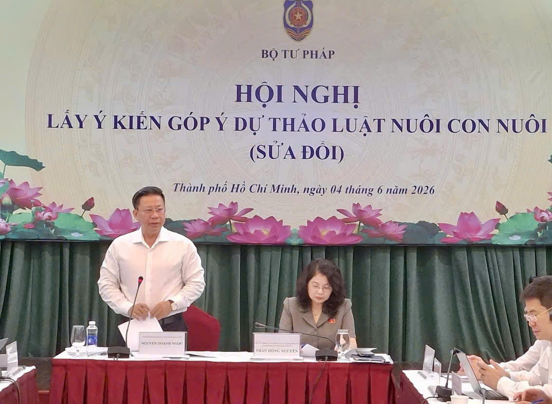 Bộ Tư pháp tổ chức hội nghị góp ý dự thảo Luật Nuôi con nuôi tại TP HCM