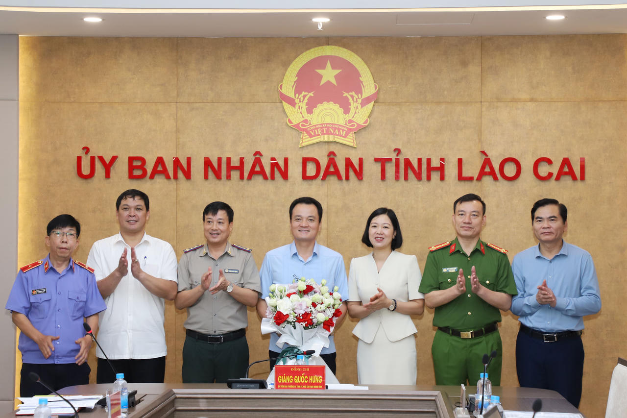 Ông Giàng Quốc Hưng - Phó Chủ tịch UBND tỉnh Lào Cai được phân công làm Trưởng Ban Chỉ đạo THADS tỉnh. Ảnh: Linh Vũ.&nbsp;