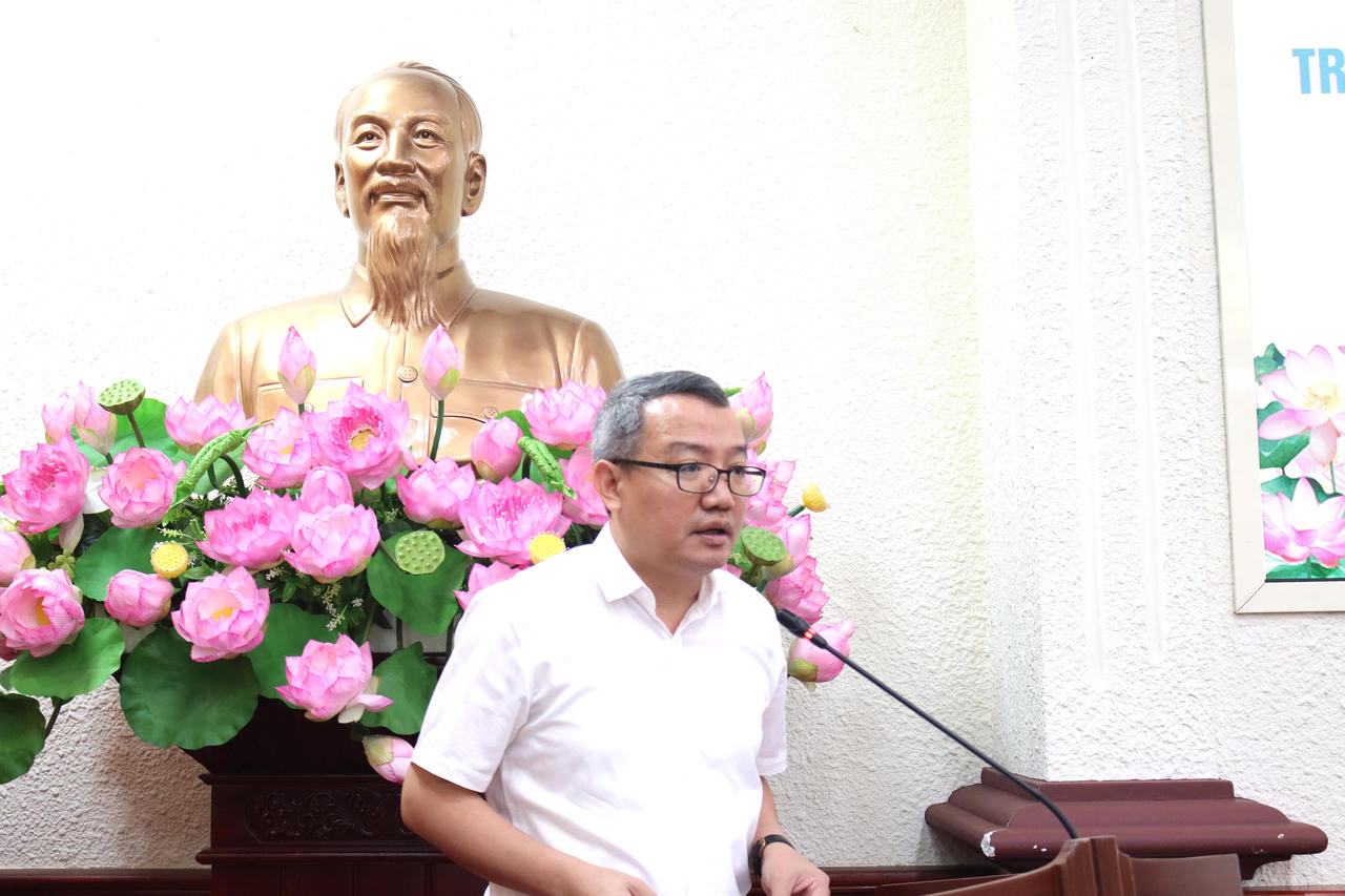 Cục trưởng Hồ Quang Huy,&nbsp;Tổ phó Tổ giúp việc Ban Chỉ đạo phát biểu kết luận.