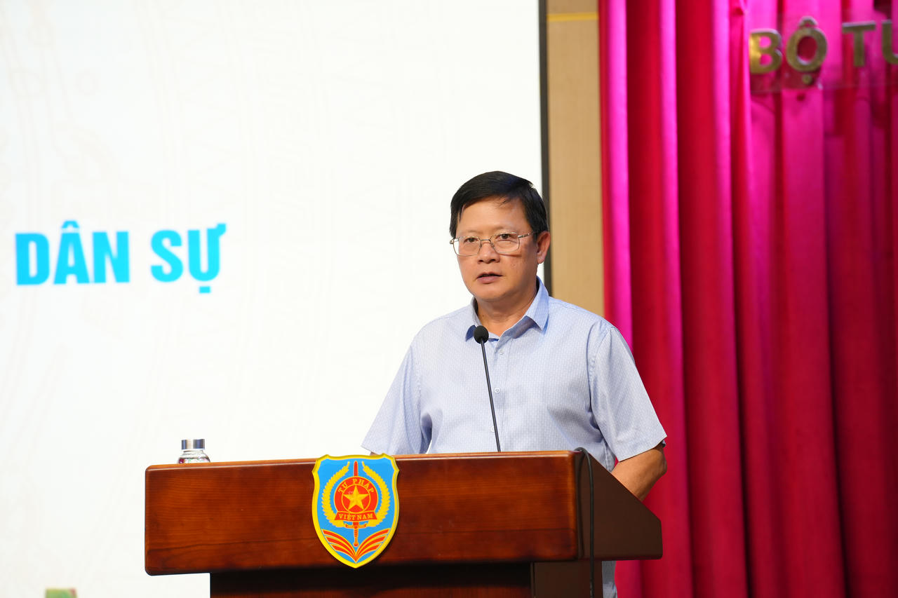 Thứ trưởng Mai Lương Khôi phát biểu kết luận Hội nghị.&nbsp;