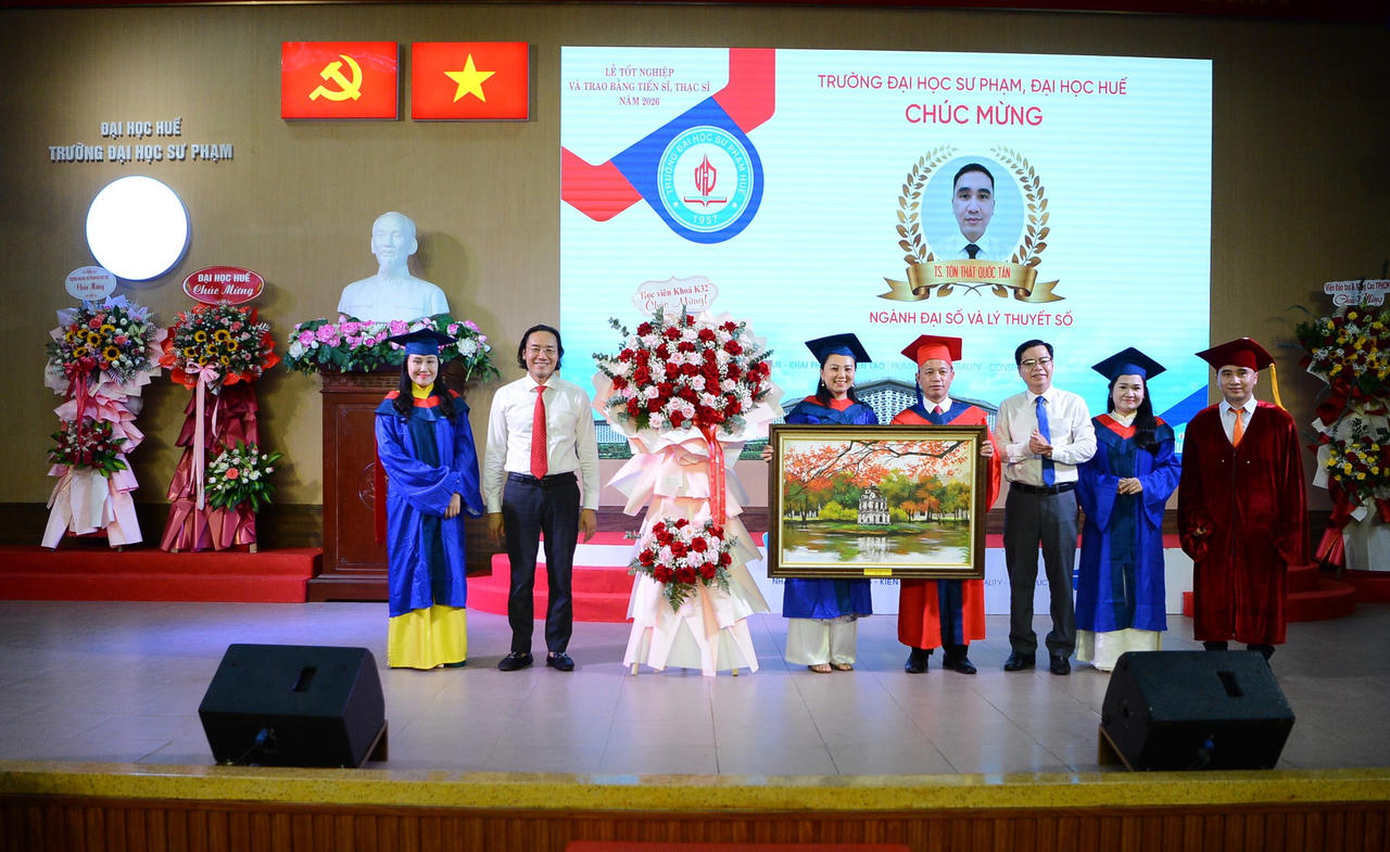 Đến nay, Trường Đại học Sư phạm, Đại học Huế đang triển khai đào tạo 10 ngành trình độ tiến sĩ và 23 ngành trình độ thạc sĩ.