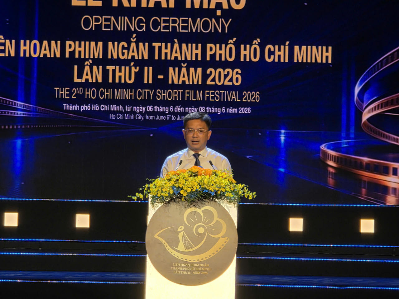 Ông Nguyễn Mạnh Cường - Ủy viên Dự khuyết Trung ương Đảng, Ủy viên Ban Thường vụ Thành ủy, Phó Chủ tịch UBND TP HCM, phát biểu chỉ đạo