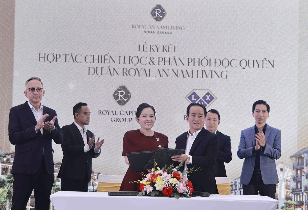 Royal Capital Group chính thức ký kết hợp tác chiến lược với L.U.X Property, đơn vị phân phối độc quyền dự án Royal An Nam Living Hội An - Đà Nẵng