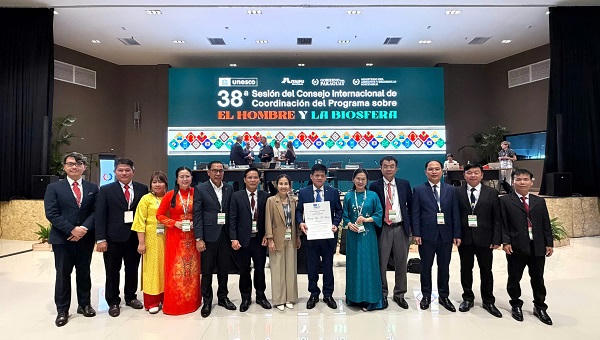 Phong Nha - Kẻ Bàng được UNESCO công nhận là Khu Dự trữ sinh quyển thế giới
