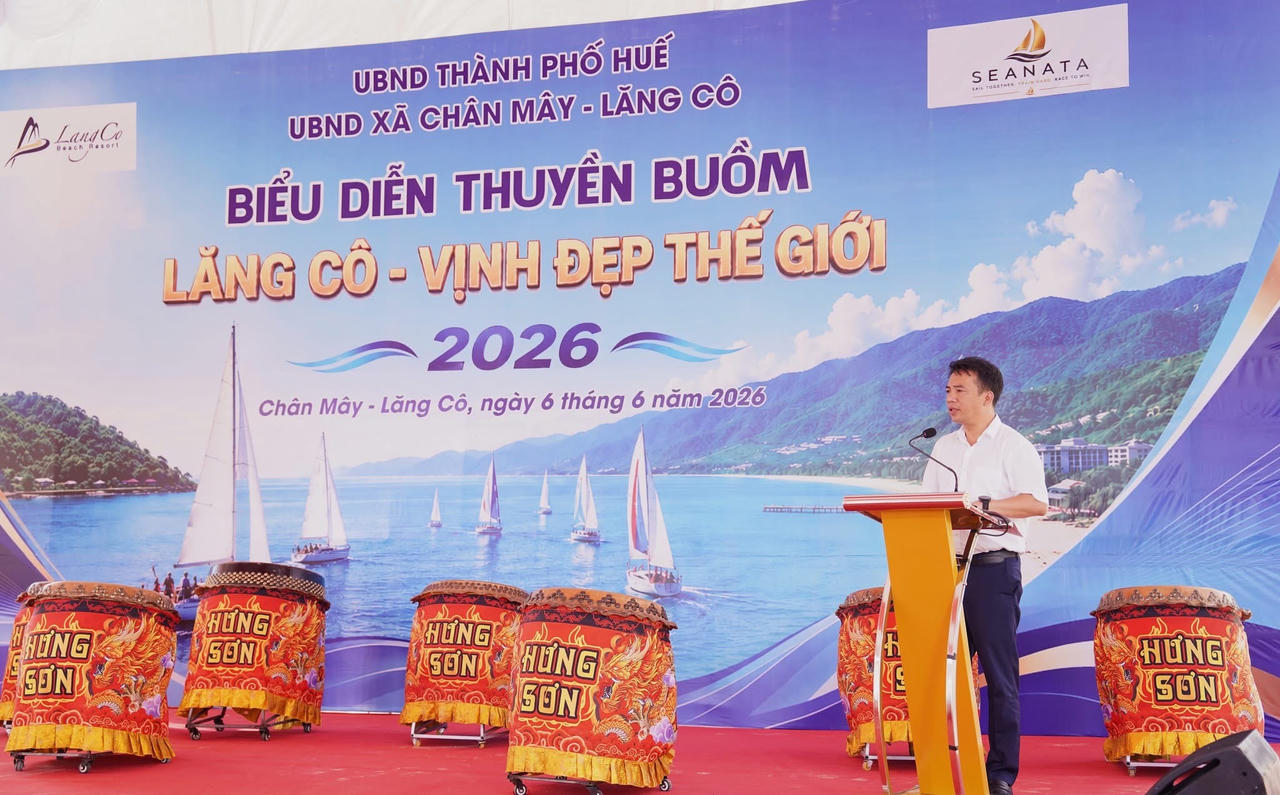 Phó Chủ tịch UBND thành phố Trần Hữu Thùy Giang phát biểu tại chương trình.