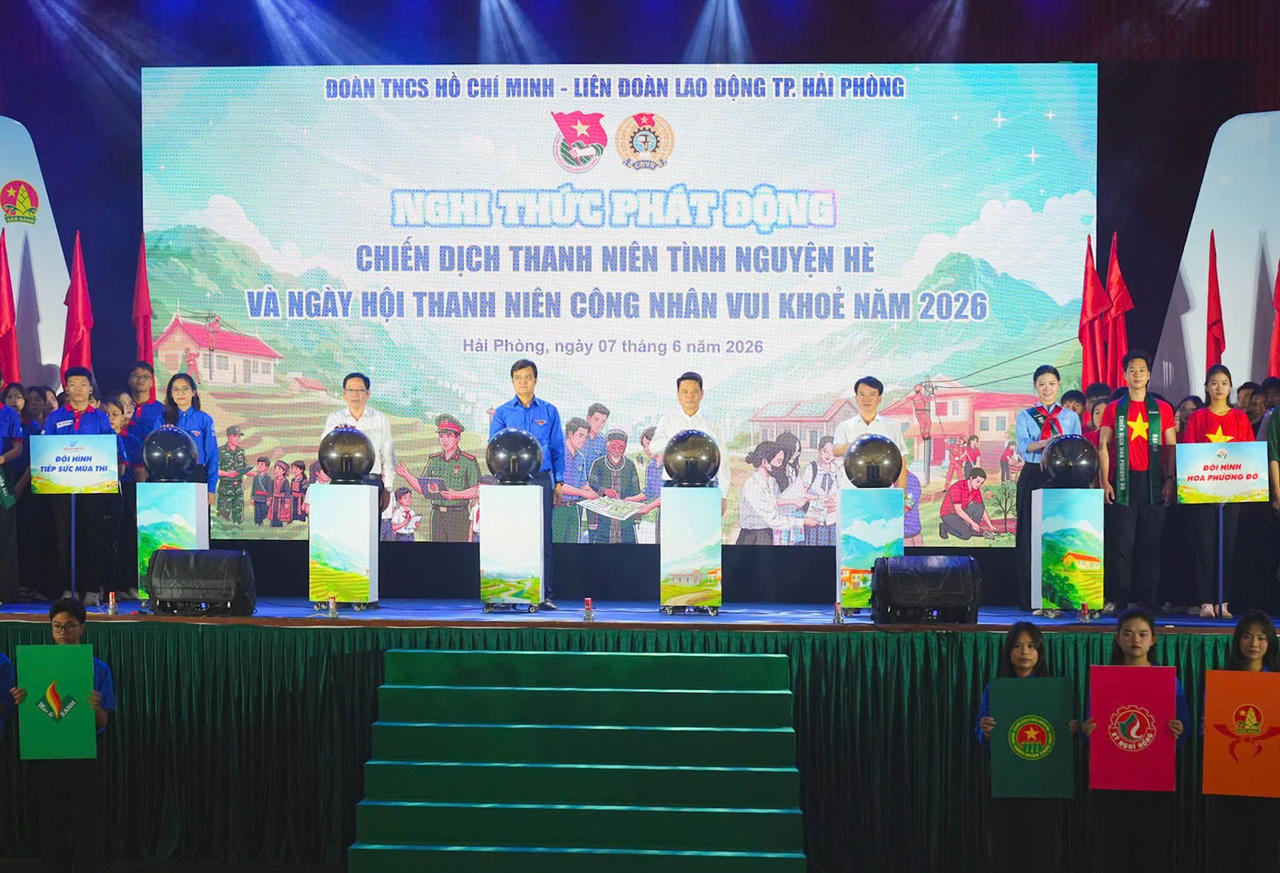 Tuổi trẻ Hải Phòng phát huy tinh thần xung kích vì sự phát triển của thành phố