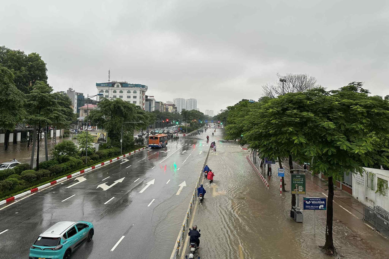Gió mùa đông bắc giữa mùa hè, Bắc Bộ mưa lớn