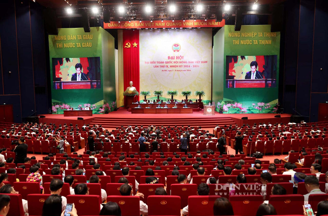 Gần 600 đại biểu dự Đại hội Hội Nông dân Việt Nam lần thứ IX
