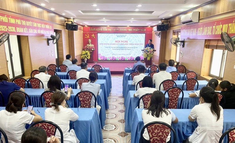 Bệnh viện Phổi tỉnh Phú Thọ định hướng nghiên cứu khoa học: Nền tảng nâng cao chất lượng điều trị và chăm sóc người bệnh