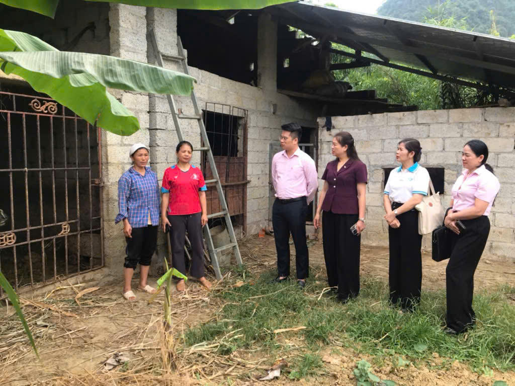 Lãnh đạo và cán bộ NHCSXH tỉnh Cao Bằng và các phòng giao dịch trực thuộc luôn gắn bó , tận tâm hỗ trợ dân sử dụng vốn vay phát triển sản xuất , cải thiện cuộc sống.