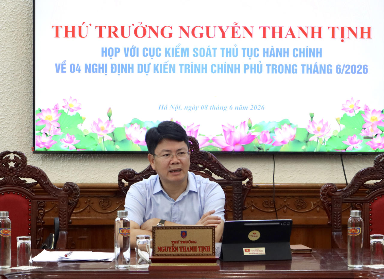 Thứ trưởng Nguyễn Thanh Tịnh phát biểu kết luận.