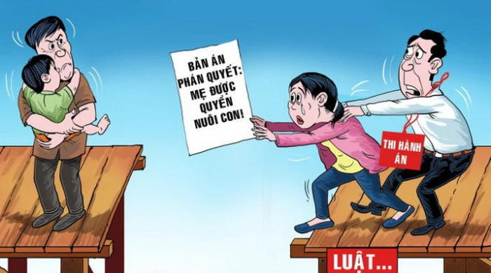 Trong cuộc đời làm nghề thì án giao con luôn là vấn đề để lại trong lòng chị Hương nhiều nỗi niềm, sự day dứt lớn lao nhất. (Ảnh minh hoạ)