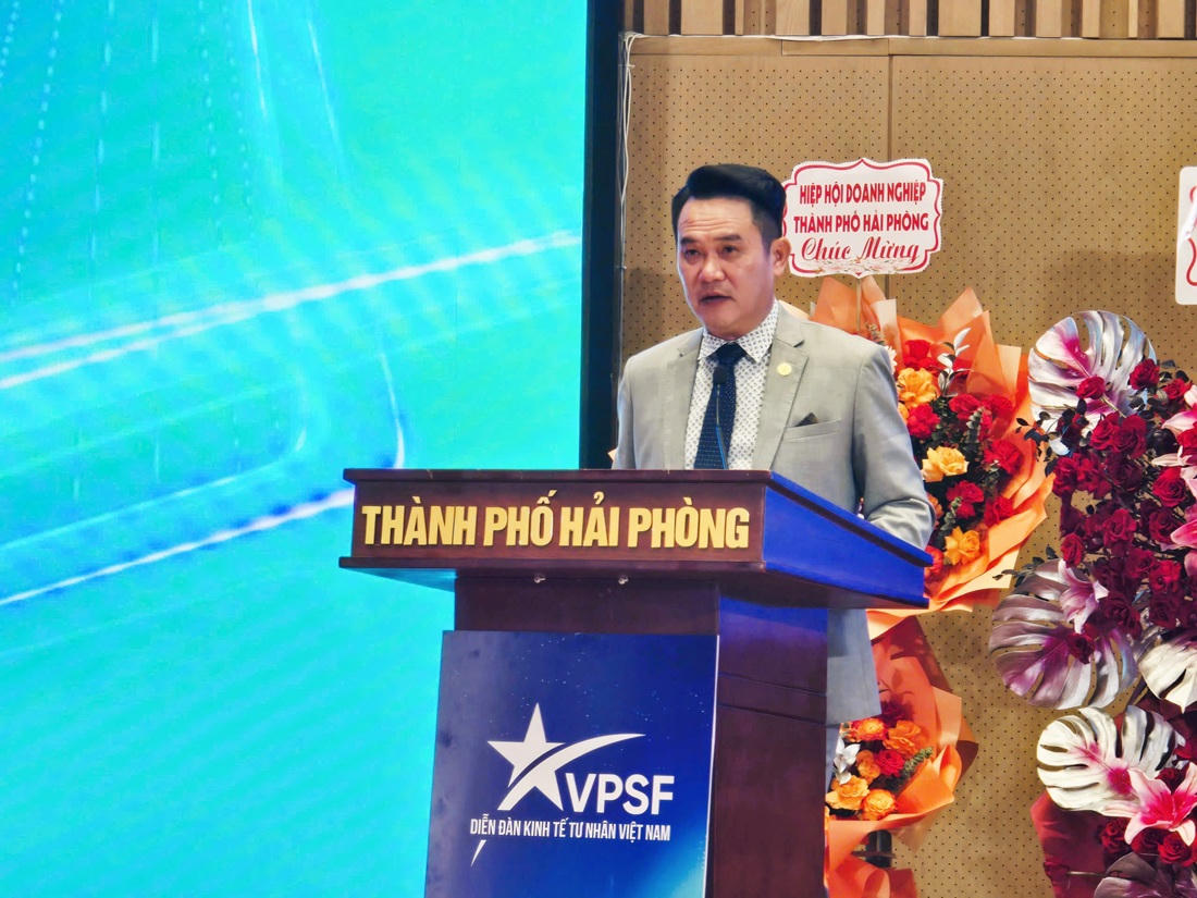 Ông Đặng Hồng Anh,&nbsp;Chủ tịch Hội Doanh nhân trẻ Việt Nam, Chủ tịch Diễn đàn Kinh tế tư nhân Việt Nam 2026.