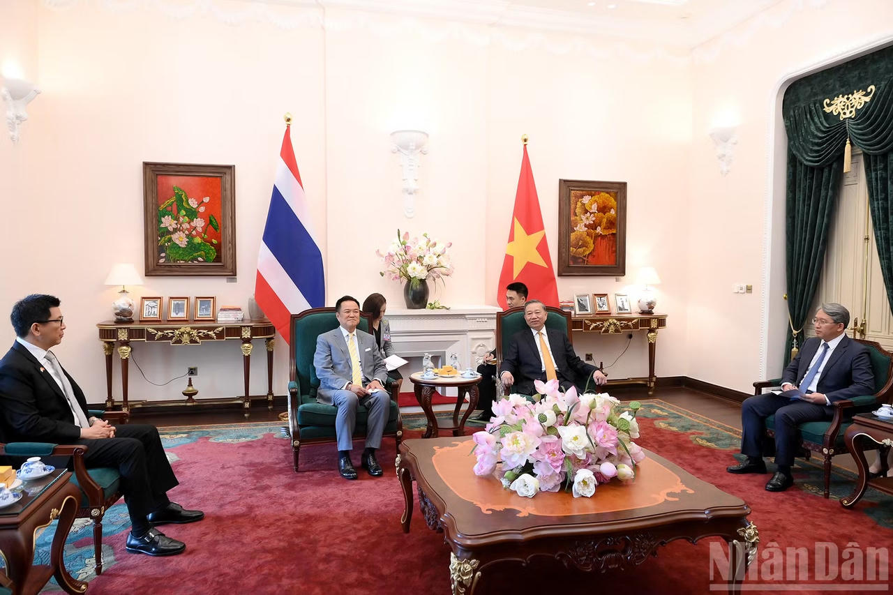 Quang cảnh cuộc tiếp. Ảnh: nhandan.vn
