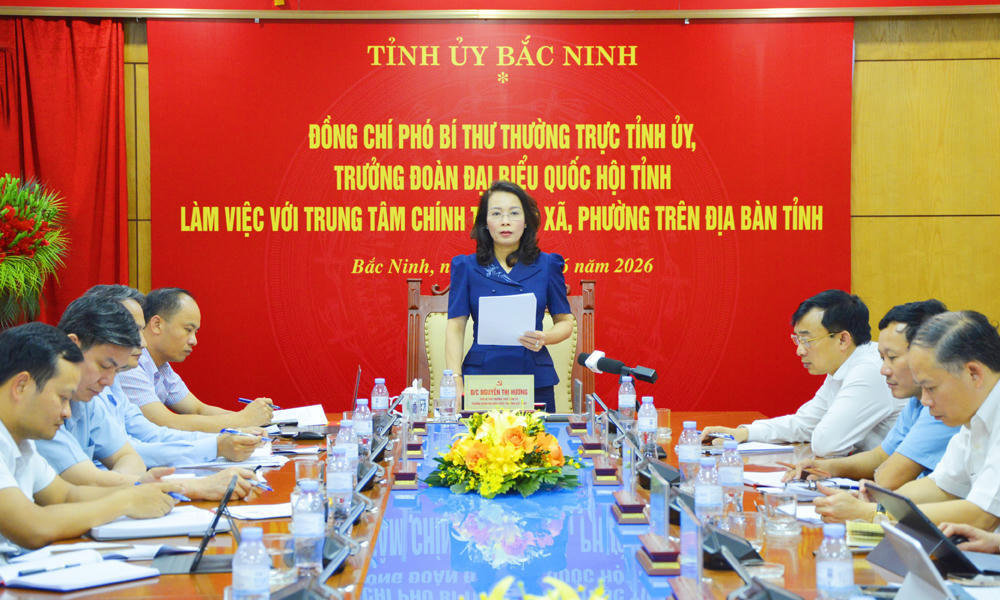 Hơn 42.000 lượt học viên được bồi dưỡng, Bắc Ninh đề xuất hoàn thiện cơ chế cho Trung tâm chính trị cấp xã
