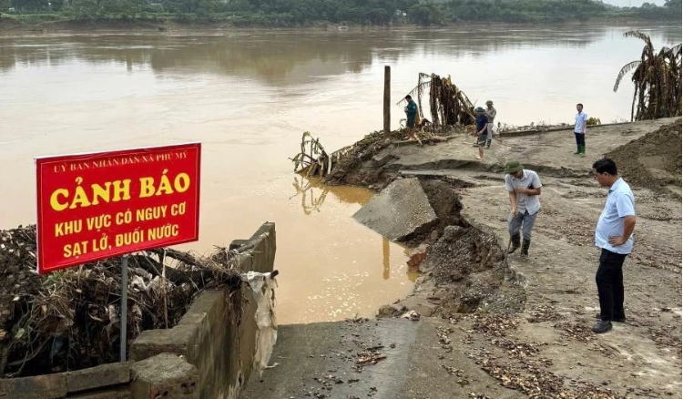 Cảnh báo lũ quét và sạt lở đất tại nhiều tỉnh miền núi phía Bắc