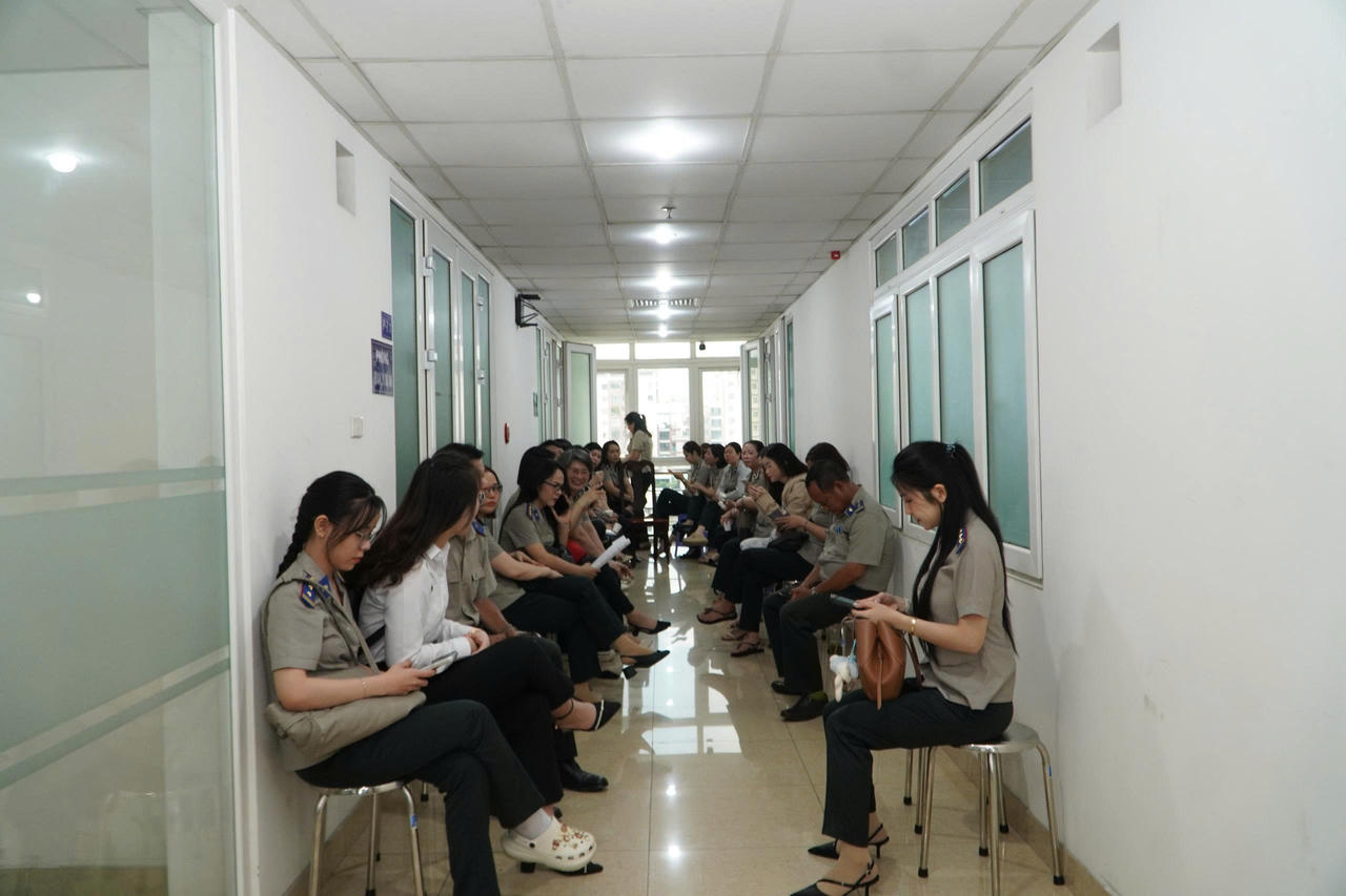 Thi hành án dân sự TP.HCM chủ động tổ chức sàng lọc ma túy đối với hơn 1.000 công chức, người lao động
