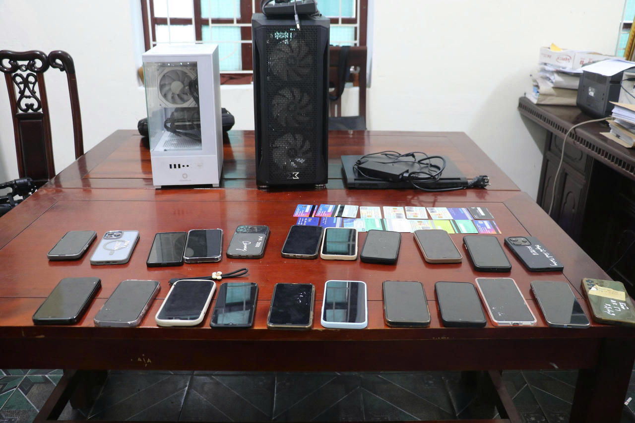 Tang vật thu giữ được trong vụ án