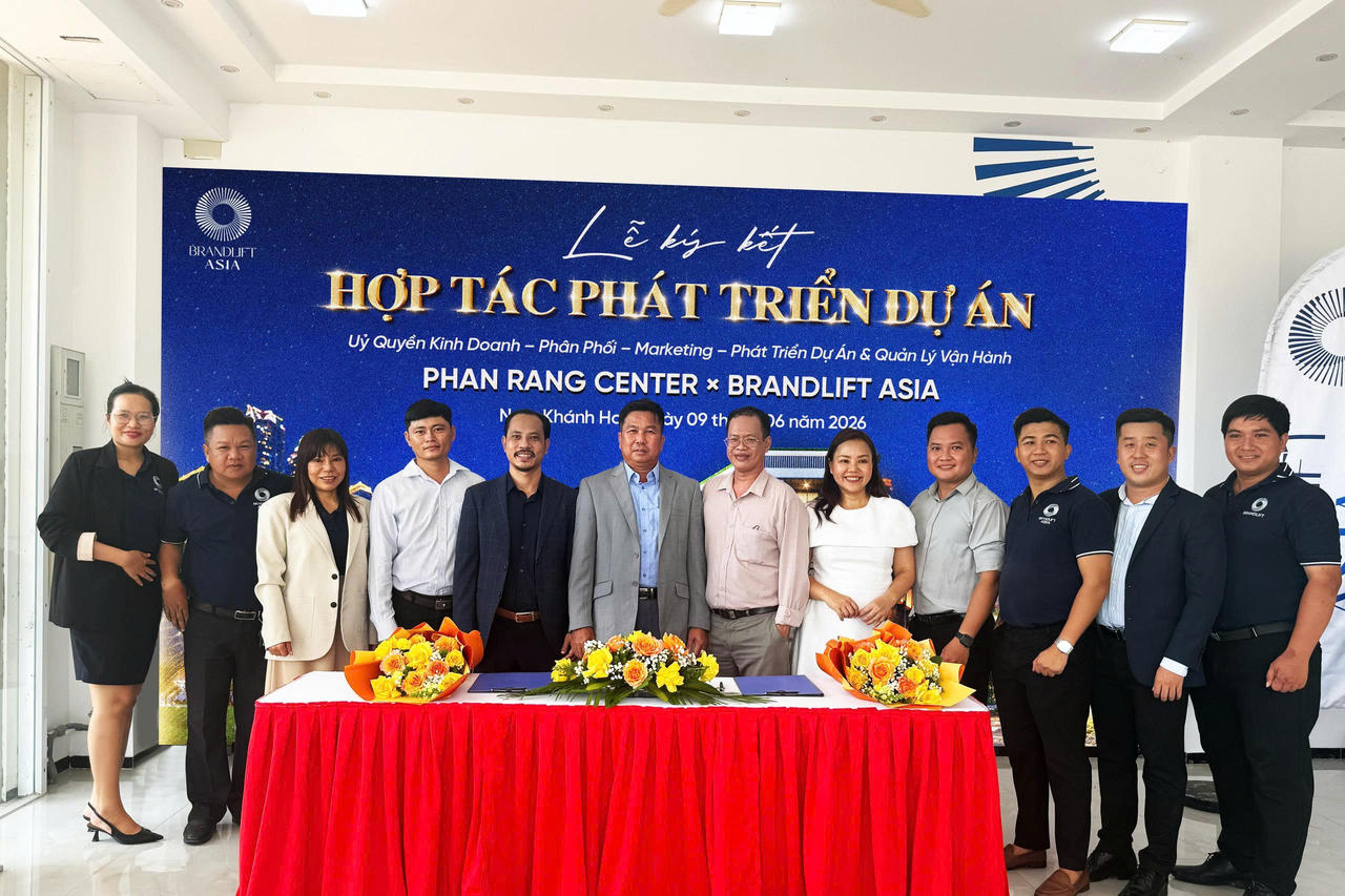 BrandLift ASIA chính thức nhận uỷ quyền toàn diện Phan Rang Center – tiếp nối hành trình kiến tạo thương mại cao cấp tại Nam Khánh Hòa 