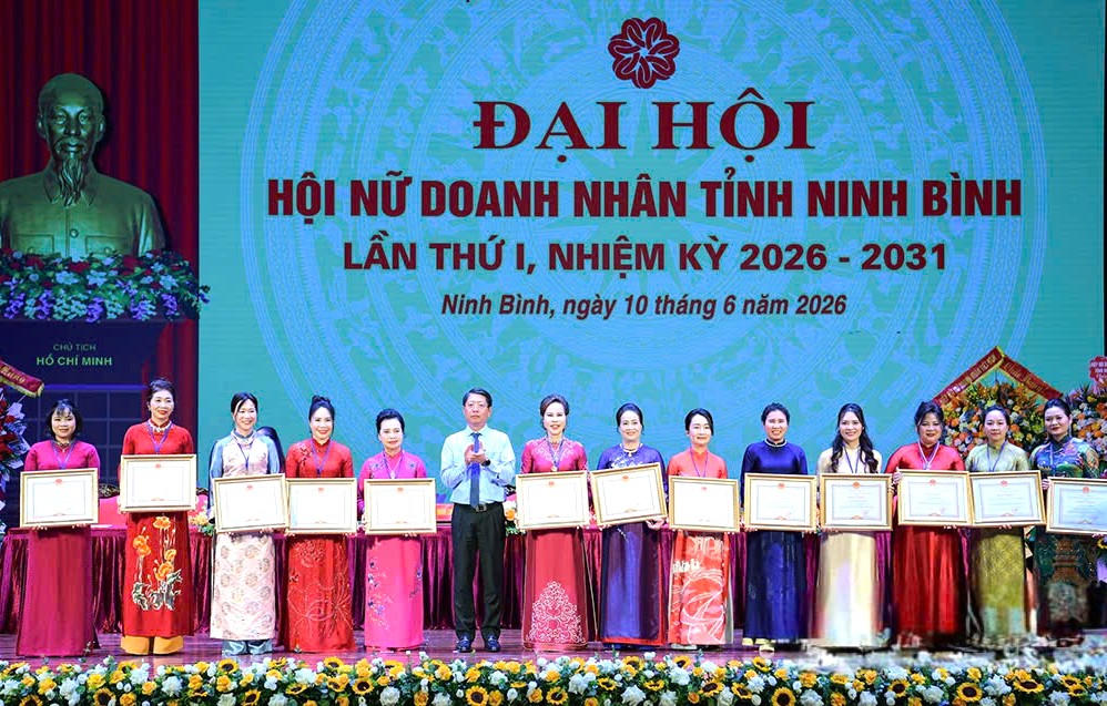 Đại hội Đại biểu nữ doanh nhân tỉnh Ninh Bình lần thứ I, nhiệm kỳ 2026-2031
