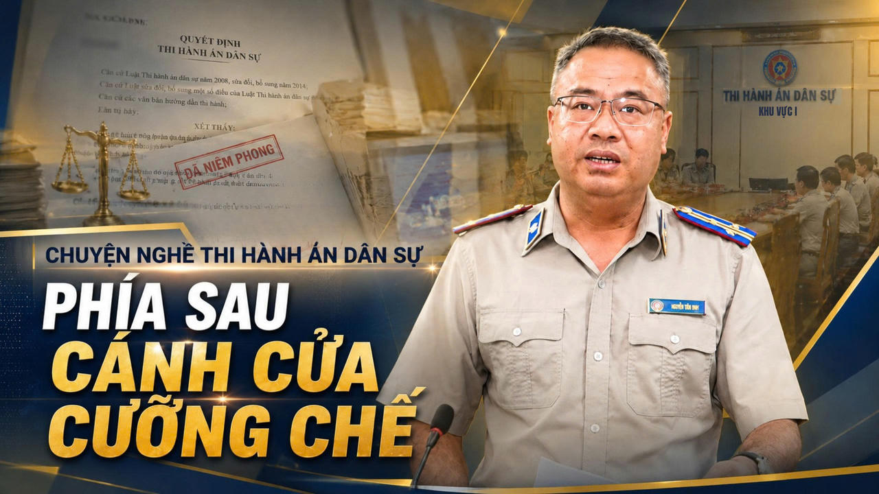 CHUYỆN NGHỀ THI HÀNH ÁN DÂN SỰ: Phía sau 'cánh cửa' cưỡng chế