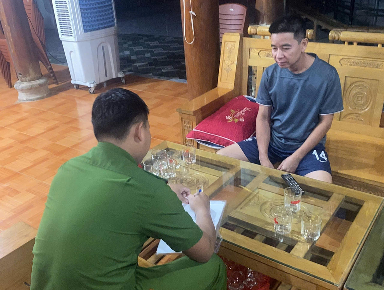 Công an xã Pù Luông chủ động nắm chắc địa bàn và phát hiện mâu thuẫn từ sớm.