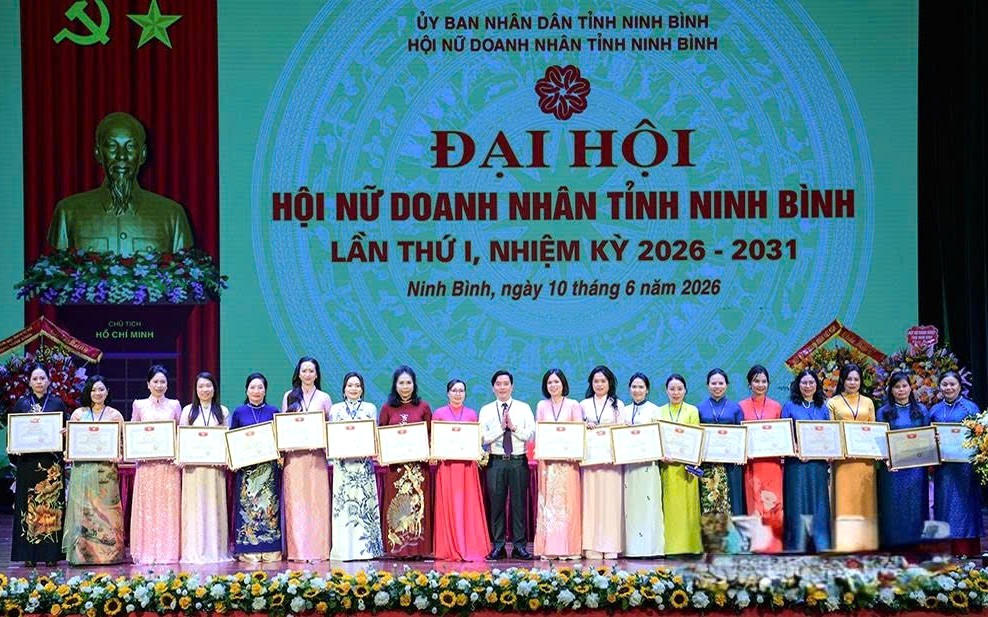 Đại hội Đại biểu nữ doanh nhân tỉnh Ninh Bình lần thứ I, nhiệm kỳ 2026-2031