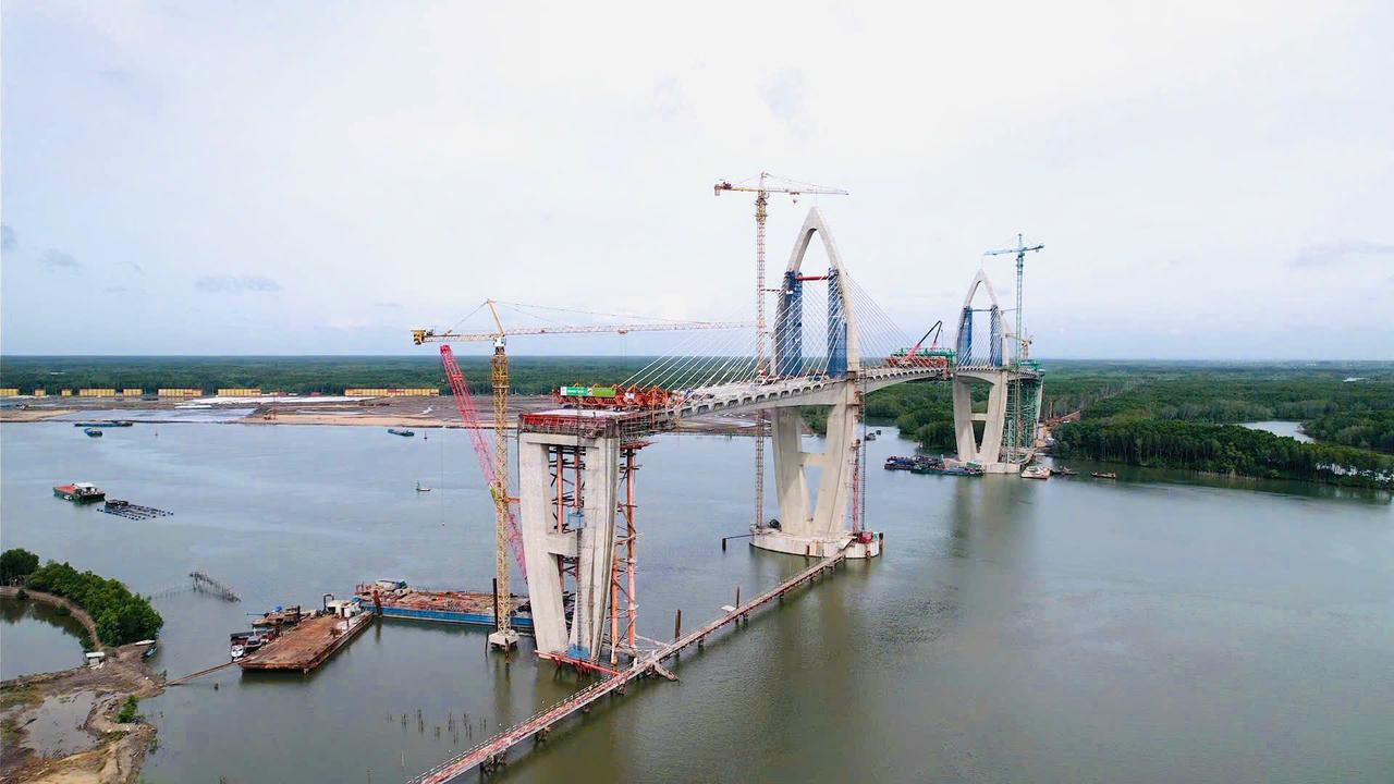 Cầu Phước An khi hoàn thành sẽ kết nối trực tiếp giữa TP HCM, TP Đồng Nai với cụm cảng Cái Mép - Thị Vải, cao tốc Bến Lức - Long Thành và sân bay Long Thành.