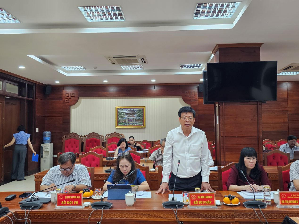 Ông Bùi Hồng Quý - Giám đốc Sở Tư pháp Đắk Lắk