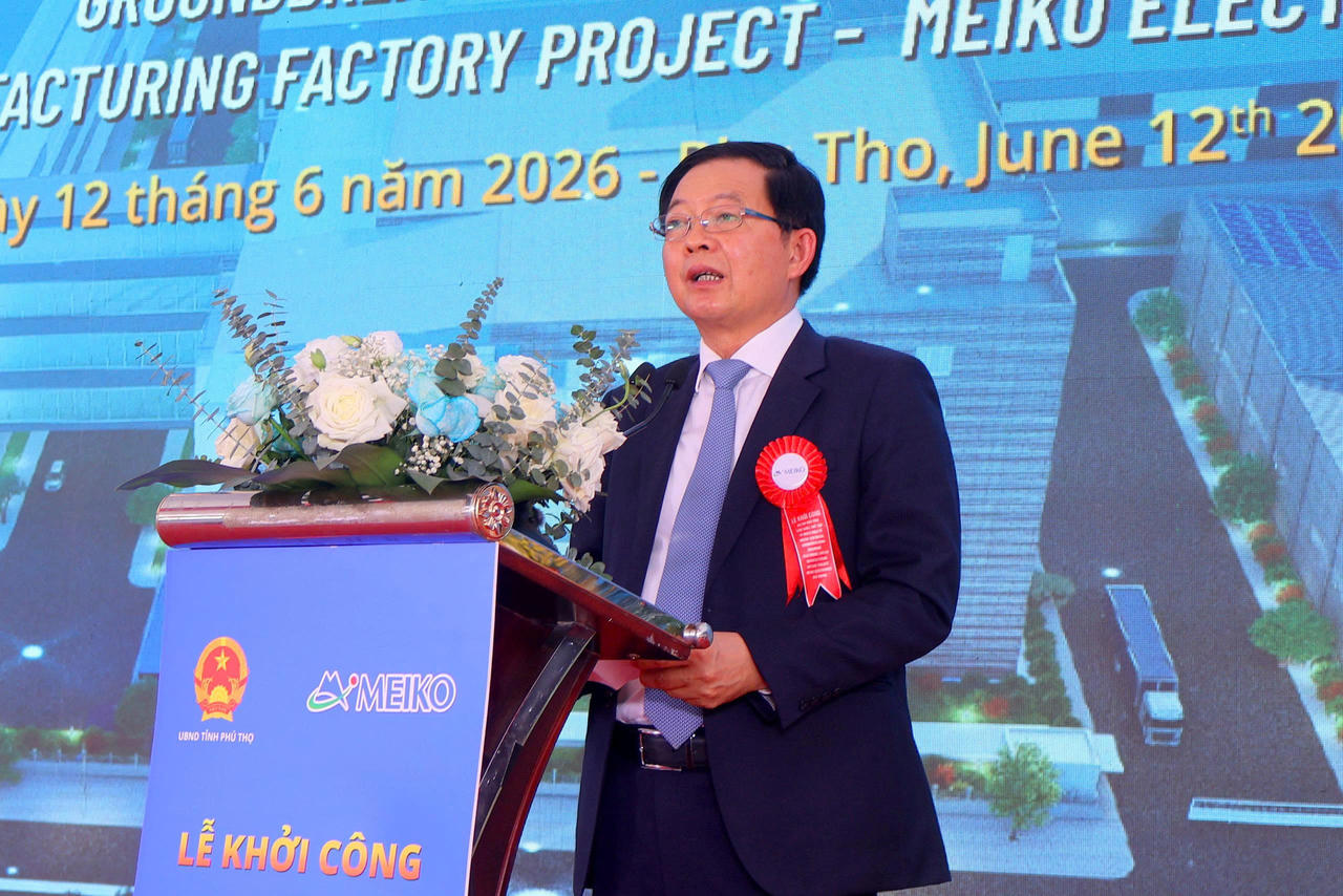 Phó Thủ tướng Hồ Quốc Dũng phát biểu chỉ đạo buổi lễ