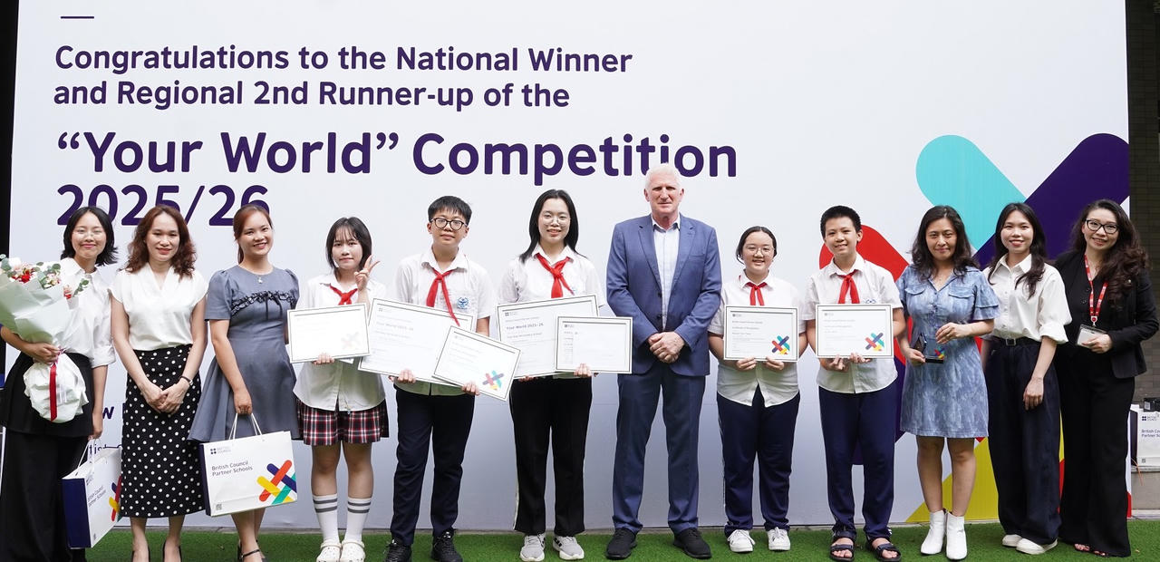 Học sinh Việt Nam lan tỏa thông điệp phát triển bền vững qua cuộc thi làm phim toàn cầu Your World