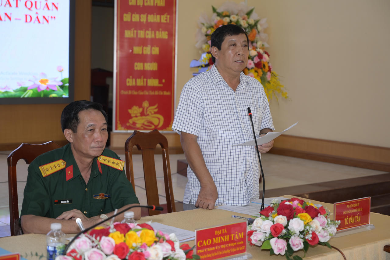 An Giang chuẩn bị xuất quân các hoạt động 'Tết Quân - Dân' năm 2027 