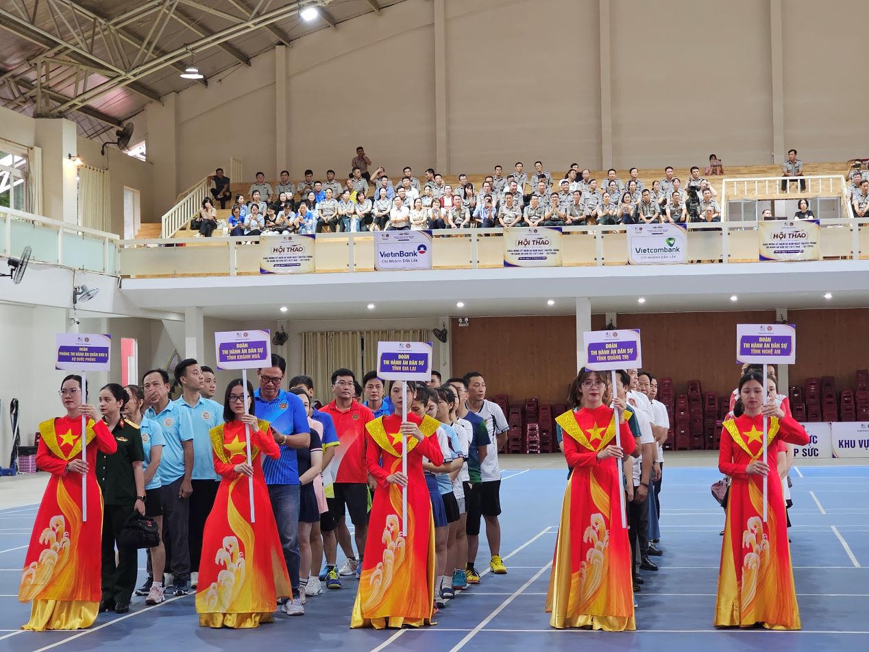Sôi nổi Hội thao Thi hành án Dân sự các tỉnh Miền Trung – Tây Nguyên