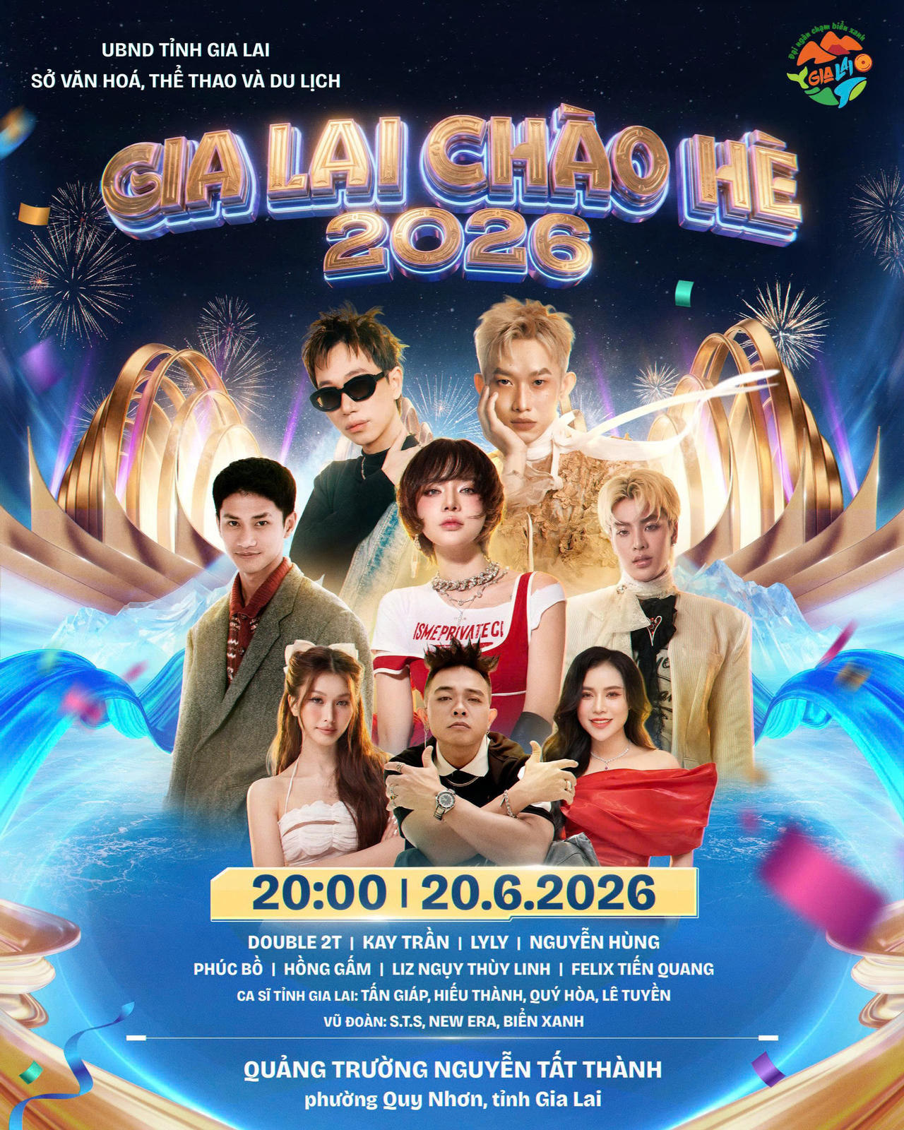 Sự xuất hiện của nhiều nghệ sĩ nổi tiếng hứa hẹn sẽ mang đến một không gian bùng nổ trong đêm nhạc.