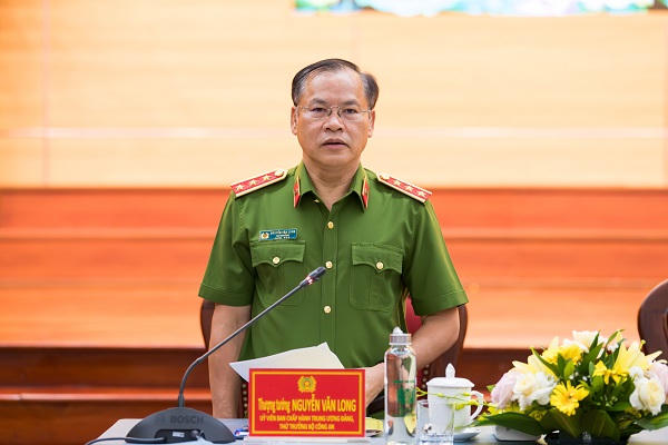 Thứ trưởng Nguyễn Văn Long làm việc với Công an Quảng Trị: Không để bị động, bất ngờ trong mọi tình huống