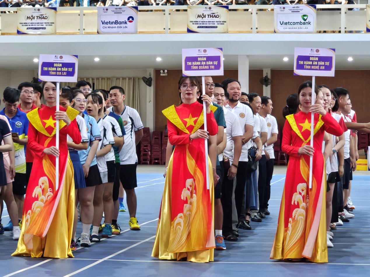 Sôi nổi Hội thao Thi hành án Dân sự các tỉnh Miền Trung – Tây Nguyên