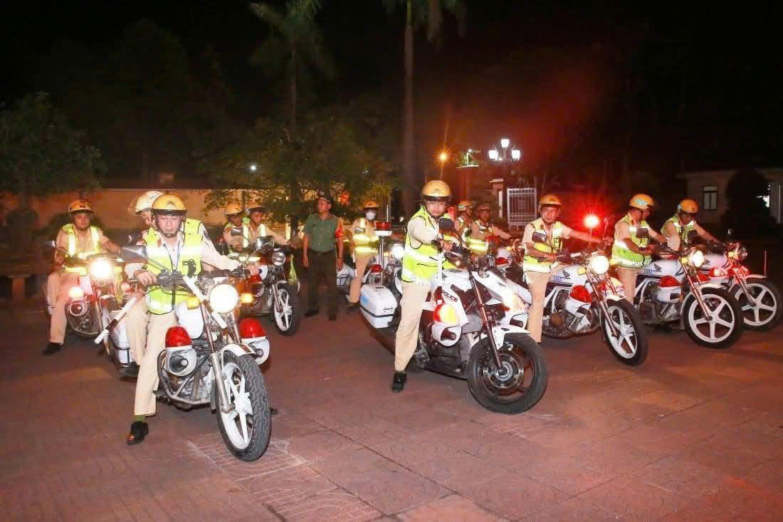 Thiết lập kỷ cương giao thông và trật tự xã hội: Trách nhiệm và hành động từ Công an tỉnh Nghệ An