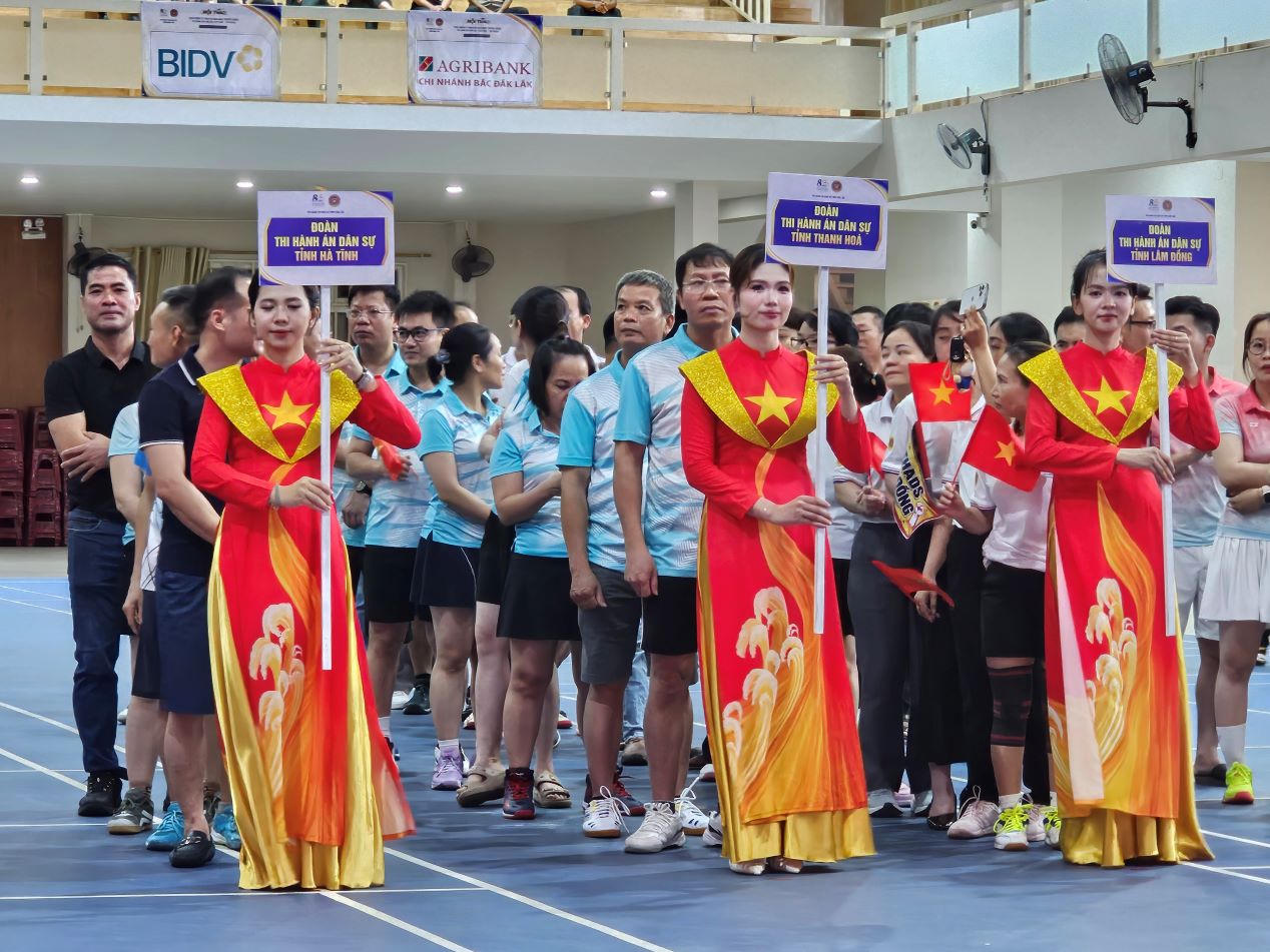 Sôi nổi Hội thao Thi hành án Dân sự các tỉnh Miền Trung – Tây Nguyên