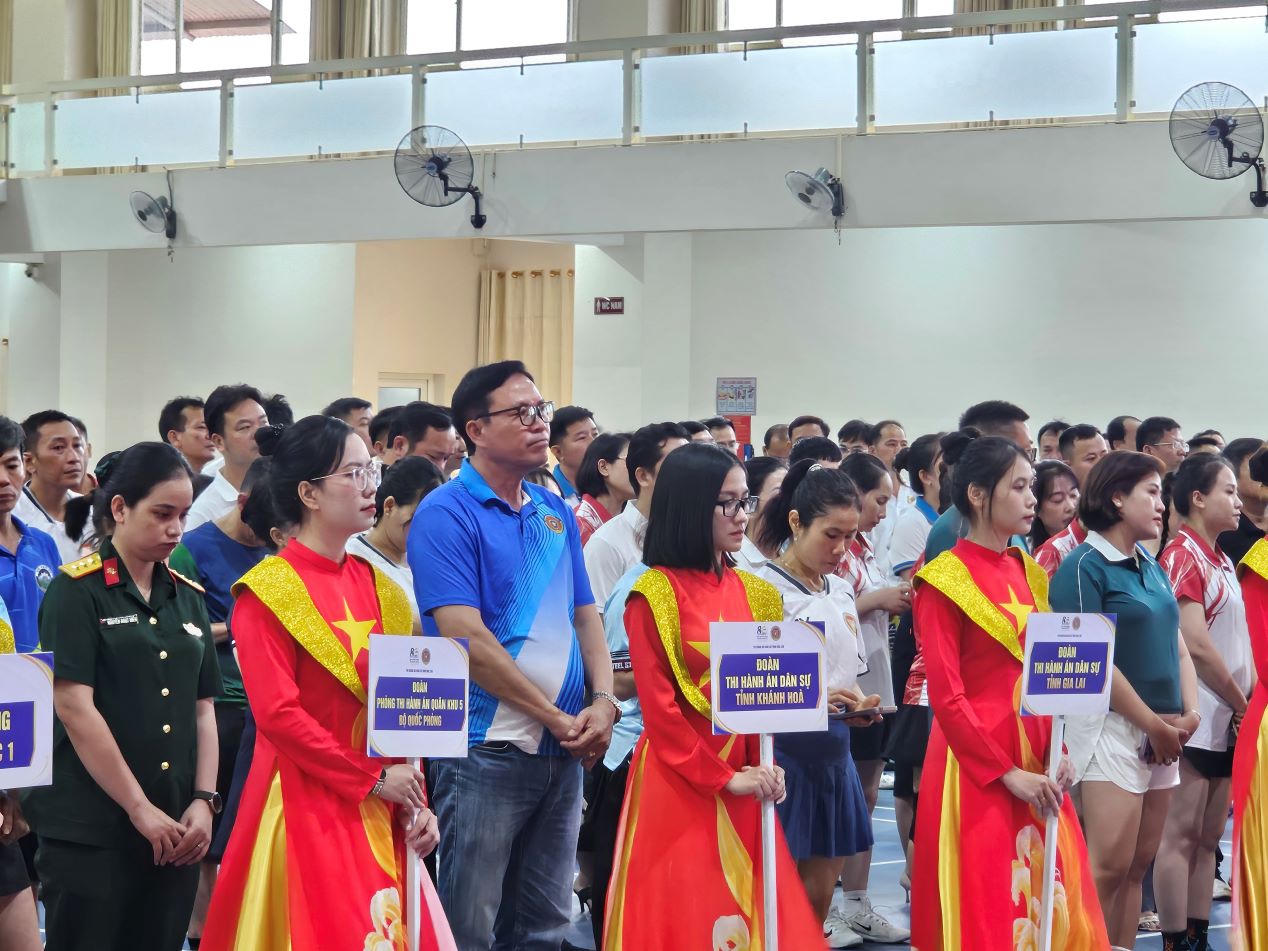 Sôi nổi Hội thao Thi hành án Dân sự các tỉnh Miền Trung – Tây Nguyên