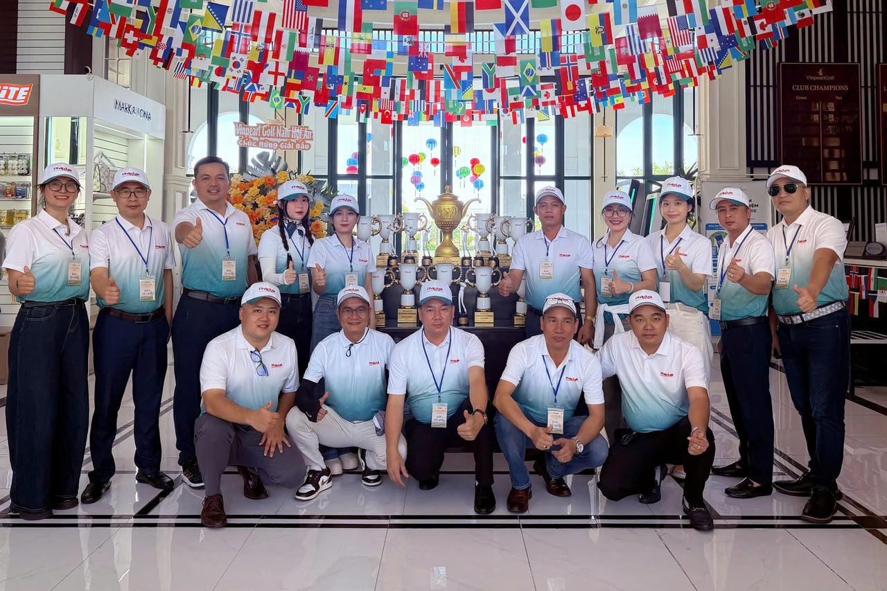 21 chiếc cúp đã yên vị tại Vinpearl Golf Nam Hội An, chờ chủ nhân xuất sắc nhất