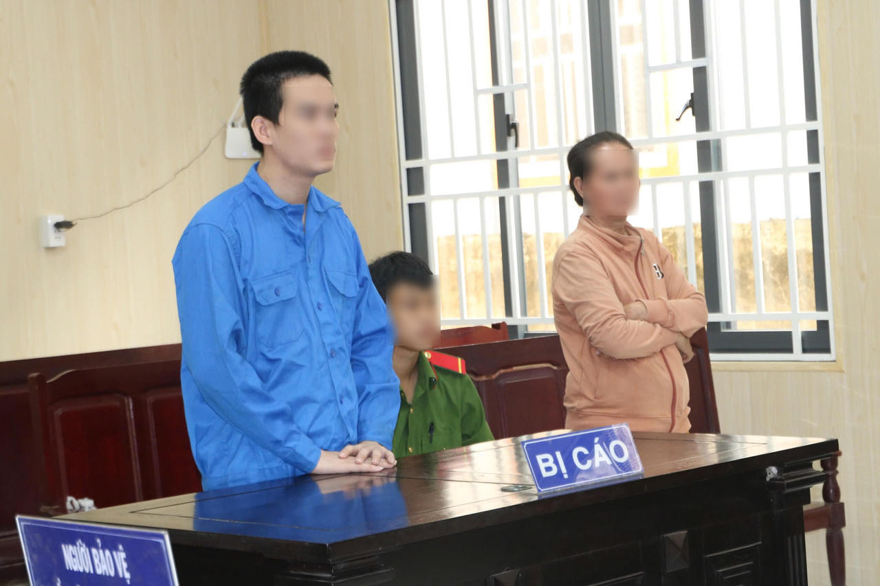 Bị cáo tại phiên tòa xét xử