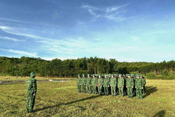 Kiểm tra bắn đạn thật, nâng cao khả năng sẵn sàng chiến đấu cho cán bộ, chiến sĩ Biên phòng Quảng Trị