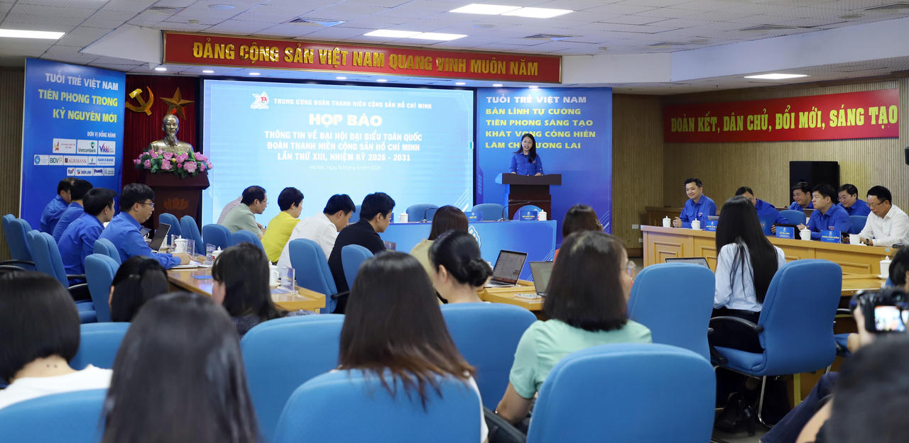 Quang cảnh buổi họp báo (Ảnh: Đ.H)