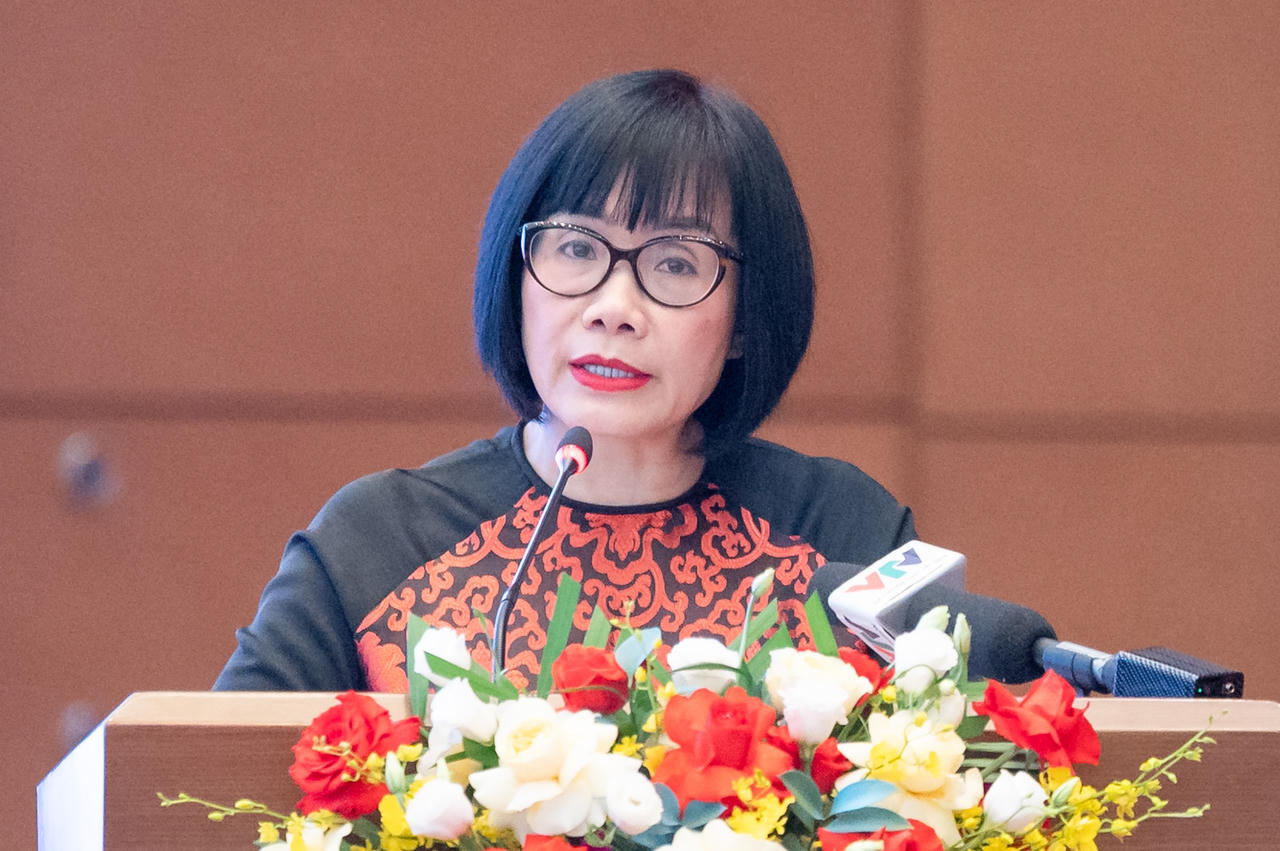 Thứ trưởng Bộ Tư pháp Đặng Hoàng Oanh. (Ảnh: quochoi.vn)