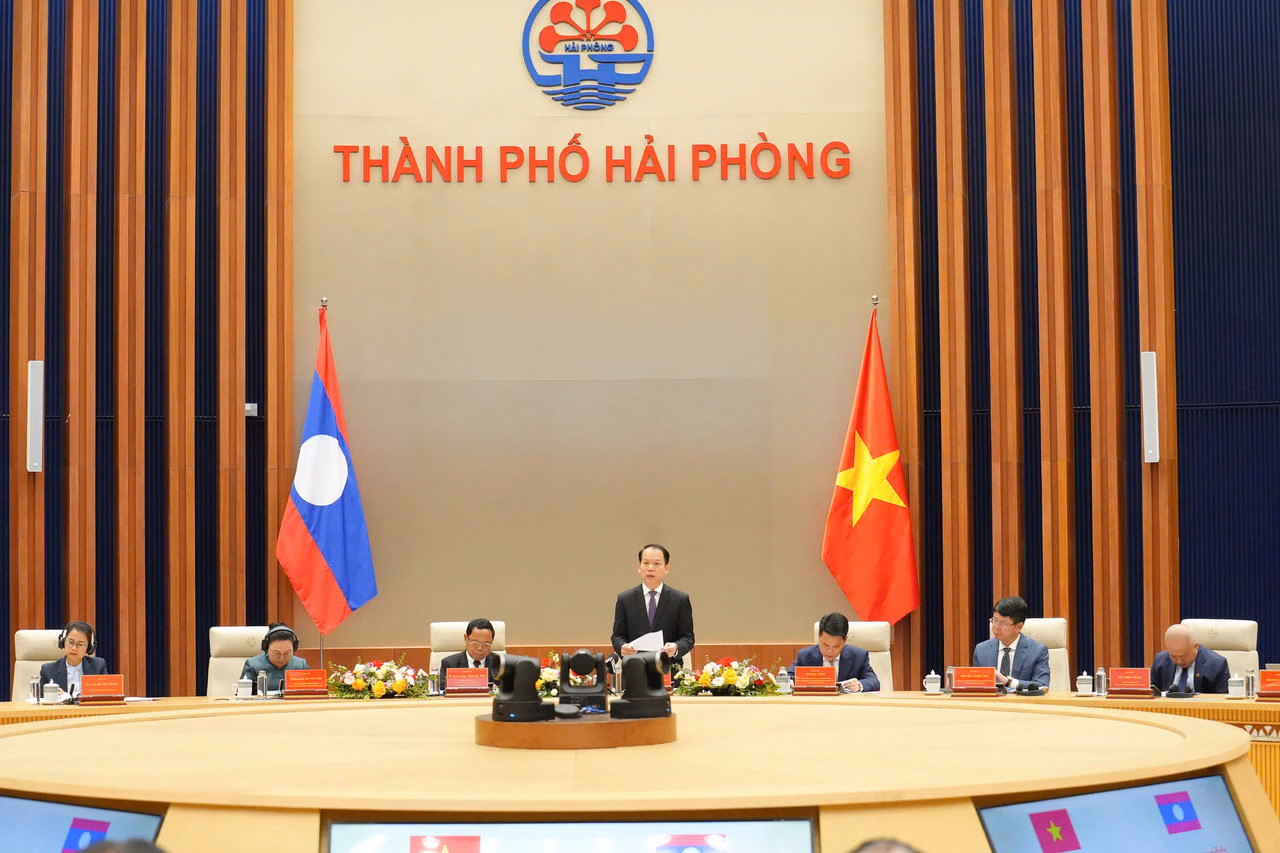 Uỷ viên Ban Chấp hành TW Đảng, Bộ trưởng Bộ Tư pháp Hoàng Thanh Tùng phát biểu khai mạc. Ảnh trong bài: Phương Mai
