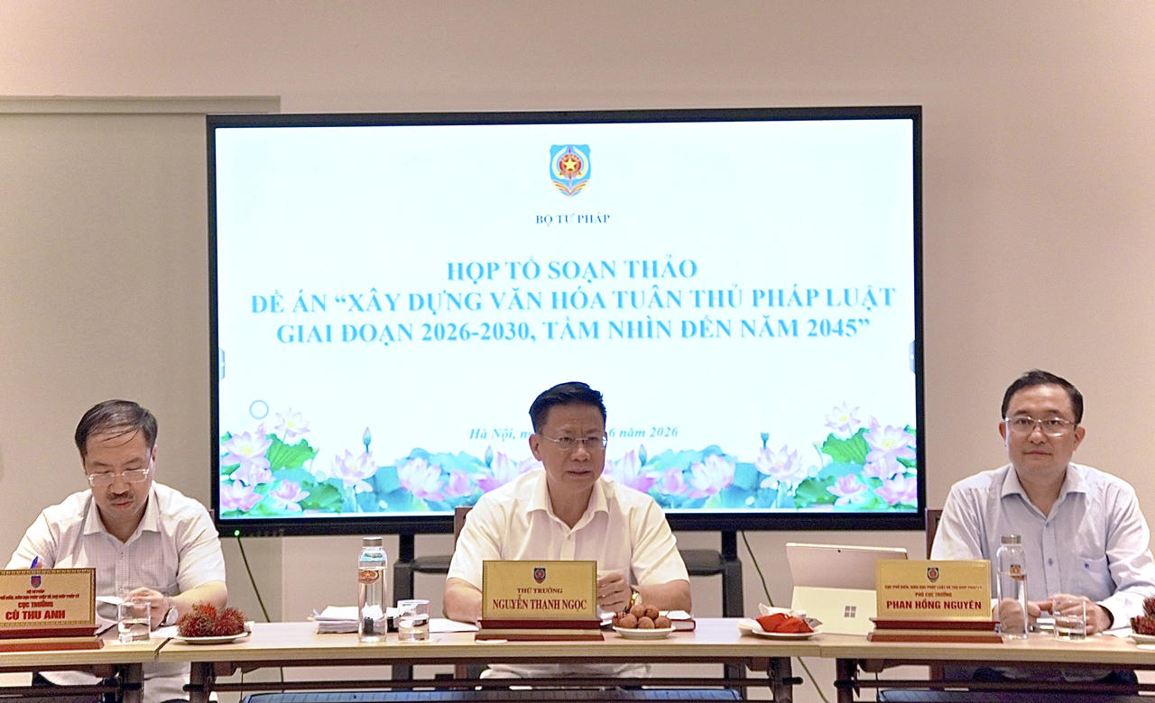 Thứ trưởng Nguyễn Thanh Ngọc phát biểu.