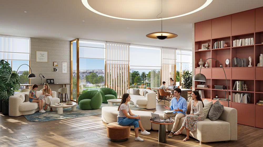 Thay vì văn phòng truyền thống, mọi người có thể dễ dàng trao đổi và xử lý công việc tại không gian co-working (nguồn ảnh: Meygroup)