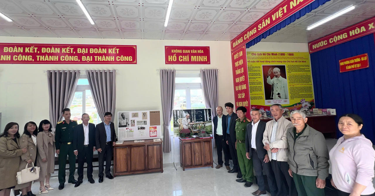 Phường Xuân Trường – Đà Lạt ra mắt 3 mô hình điểm Không gian văn hoá Hồ Chí Minh